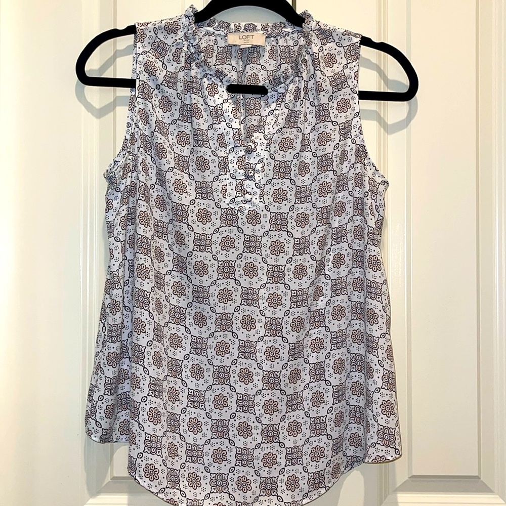 Loft Sleeveless Blouse